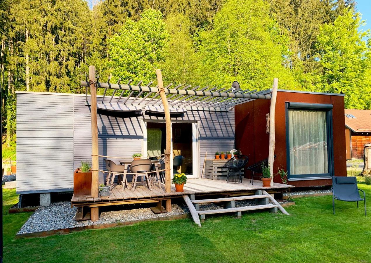 Bergatreute Hjem - Tiny Homes Direkt Am Wald Zwischen Allgaeu & Bodensee מראה חיצוני תמונה