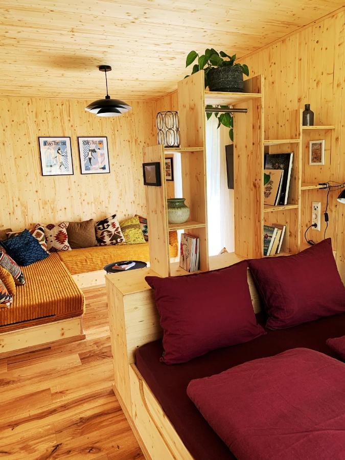 Bergatreute Hjem - Tiny Homes Direkt Am Wald Zwischen Allgaeu & Bodensee מראה חיצוני תמונה