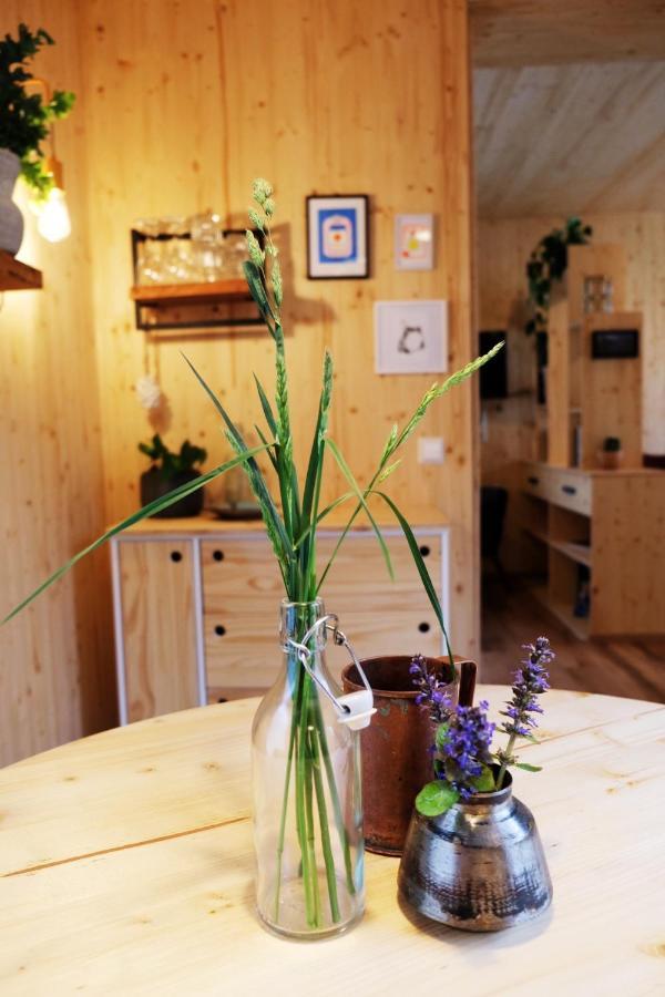 Bergatreute Hjem - Tiny Homes Direkt Am Wald Zwischen Allgaeu & Bodensee מראה חיצוני תמונה